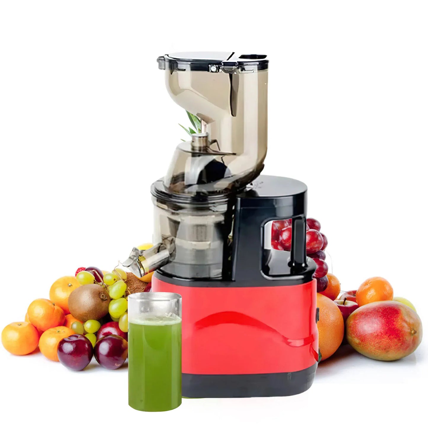 300W Multifunctional Juicer Cold Press Household Residue Separation Large Caliber Fruit and Vegetable Juice Extractor - MyLootWare