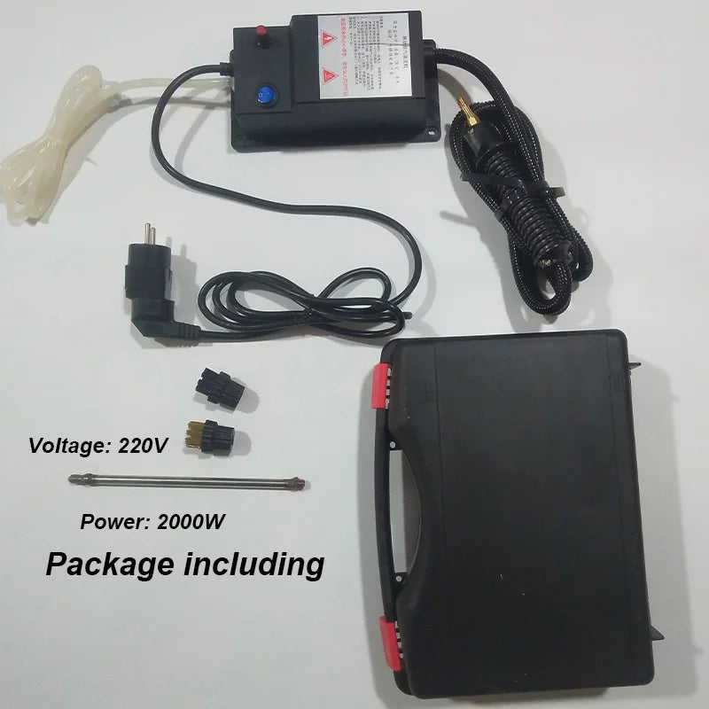220V EU/KR Plug Multifunction Handheld Steam Cleaner Multi-plug 2500W Powerfull 3Bar Steam Cleaning Tool - MyLootWare