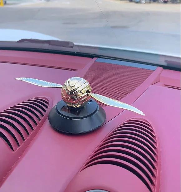 Luxury Car Accessories Products Solar Energy Swing Car Perfume air Freshener