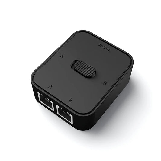 Cable Switch Supports Gigabit Transmission Rates Physical Isolation To Prevent IP Series Connection Network Cable Input Port - MyLootWare