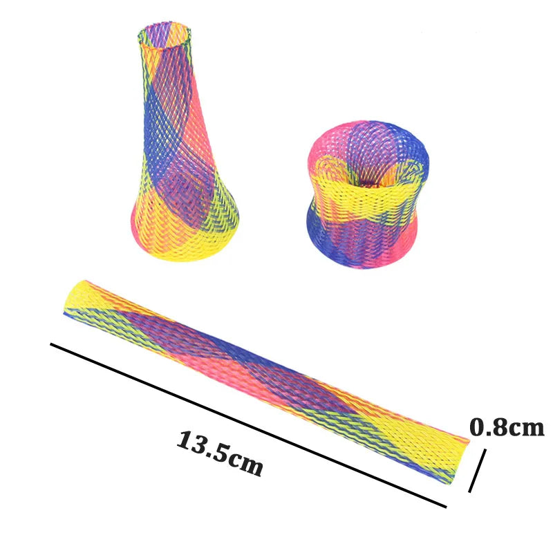 Cat Toys Colorful Spring Hose Kitten Grinding Claw Telescopic Spring Chew Toy Pet Interactive Training Chase Toys Pet Supplies - MyLootWare