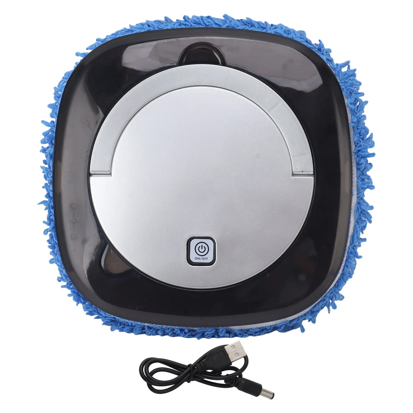 Automatic Floor Mopping Robot Universal Wheel Smart Mopping Robot with Water Tank Vacuum and Mop Cleaning Robot - MyLootWare