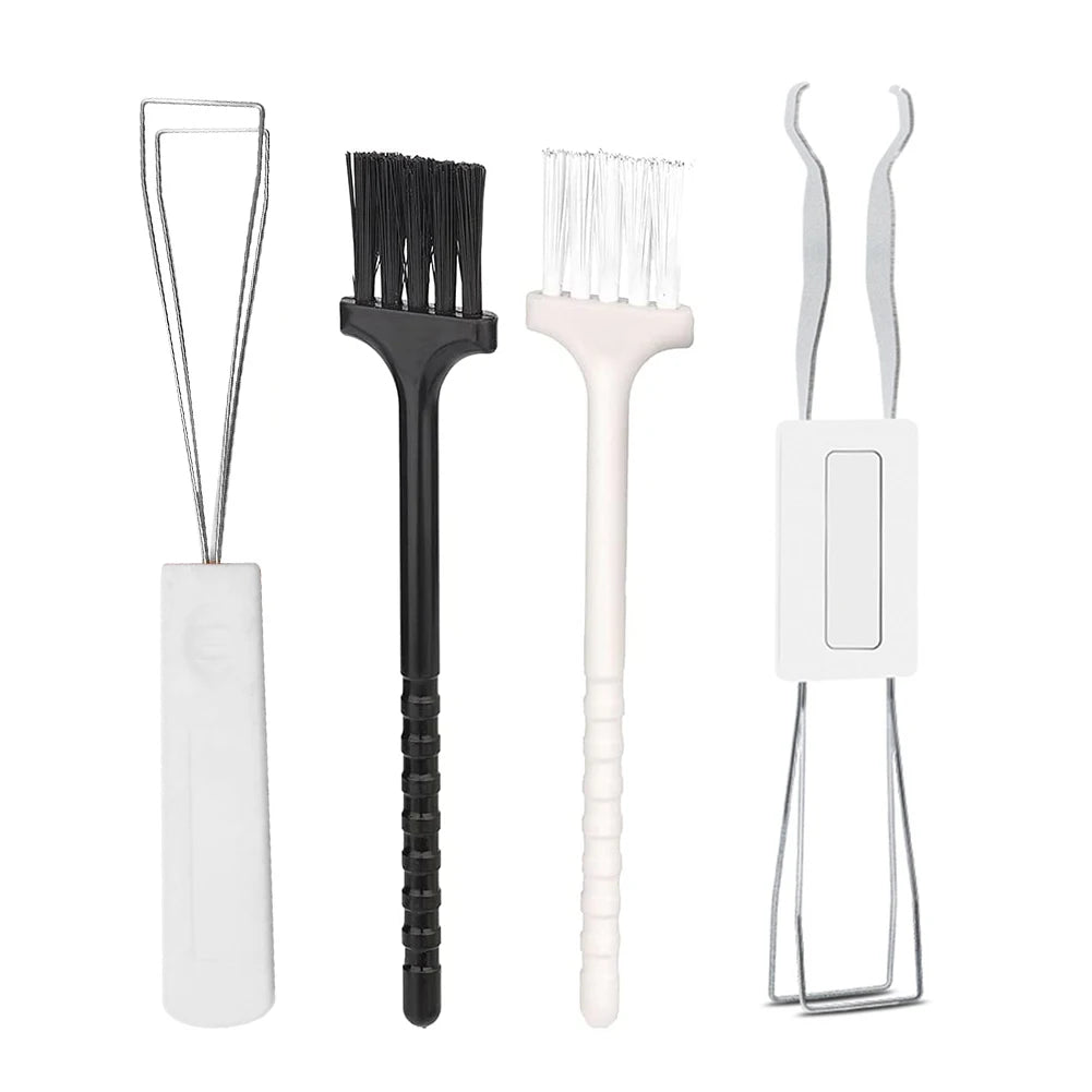4PC Universal Keyboard Key Keycap Puller Remover for Cherry MX Keyboard Key Shaft Remover Keycap Puller Kit w/ Cleaning Brush