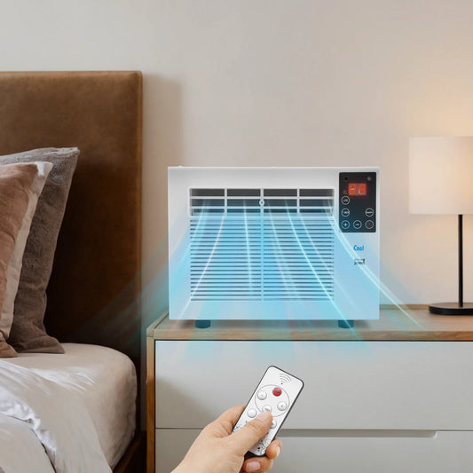 750W Portable Air Conditioner Mobile Air Conditioning Unit Cooling Cooler Cool Box Air Conditioner 3 in 1AC 220V - MyLootWare