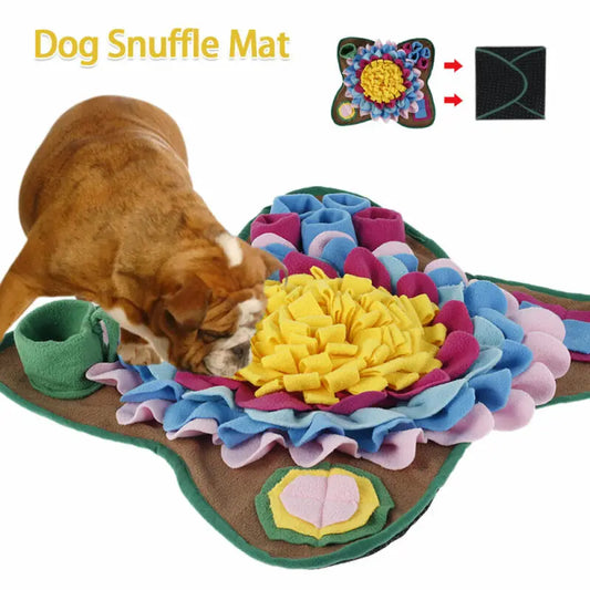 Pet Dog Snuffle Mat Nose Smell Training Sniffing