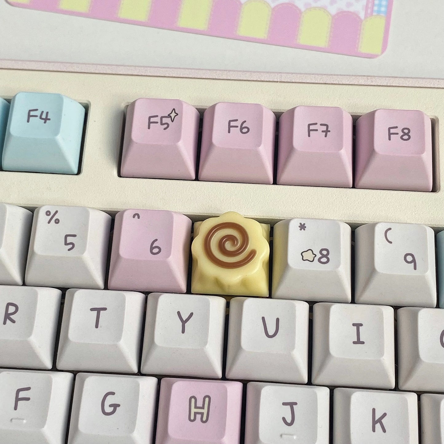 1pc Cute Cartoon Artisan Keycaps DIY Handmade Original Resin Personalized Gift Custom Mechanical Keyboard Keycaps Accessories - MyLootWare