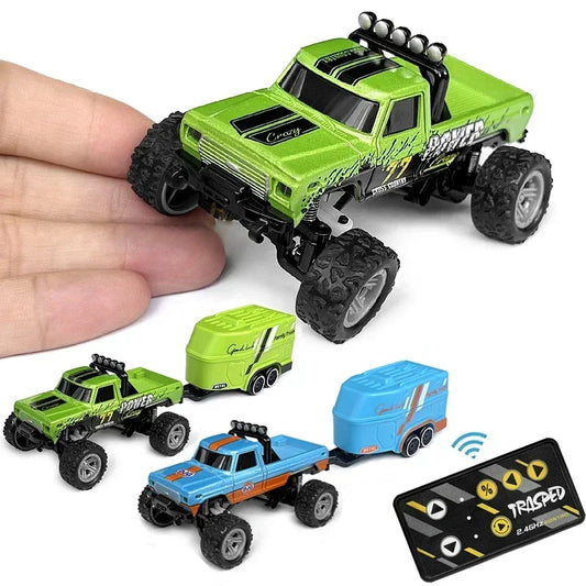 RC Off-Road Monster Truck 1/64 Remote Control Mini