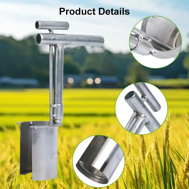Garden Bucket Transplanter New Bulb Planter Tool for Digging Weeding Soil Sampling Transplanting Handheld Gardening Equipment