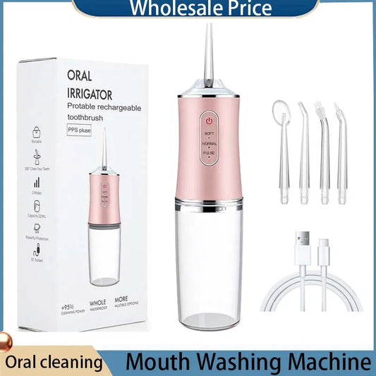 Oral Irrigator USB Rechargeable Mouth Washing