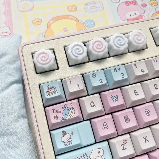 1pc Cute Cartoon Artisan Keycaps DIY Handmade Original Resin Personalized Gift Custom Mechanical Keyboard Keycaps Accessories - MyLootWare