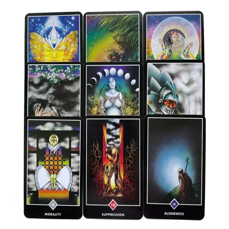 New Osho Zen Tarot Cards PDF Guidebook English Version Oracle Deck Board Game For Party