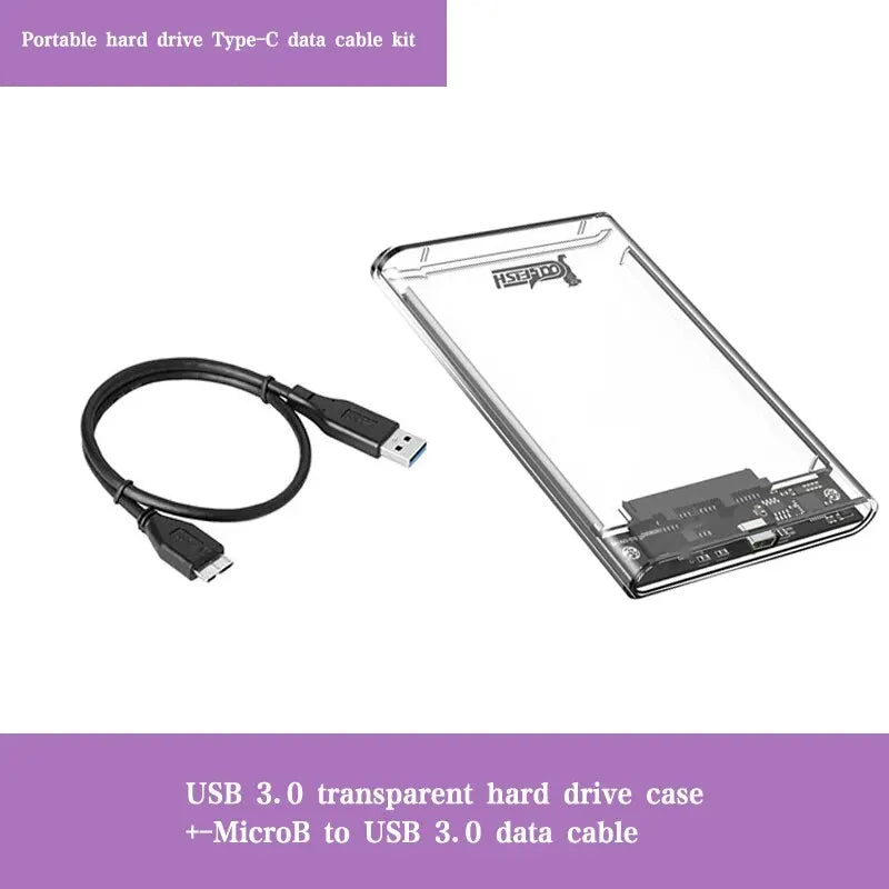 CoolFish USB 3.0/Type C 2.5 Inch SATA SSD External