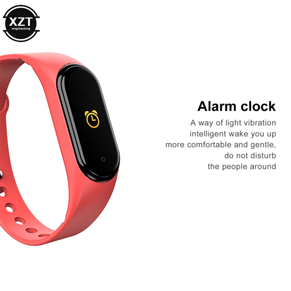 Smart Watch Wristband Waterproof Watch Blood Pressure Heart Rate Monitor Fitness Tracker Sport Smart Bracelet Electric Clock
