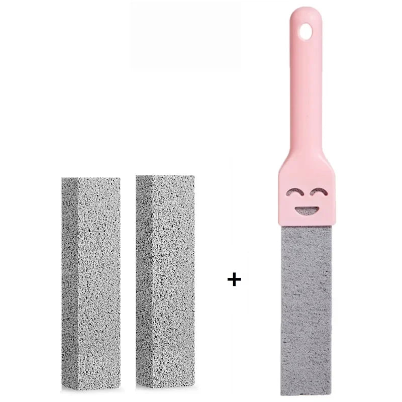 1/3PCS Pumice Stone Cleaning Stick Seat Toilet Limescale Rust Stain Dirt Removal Brush Bathroom Tile Sink Household Washing Tool - MyLootWare