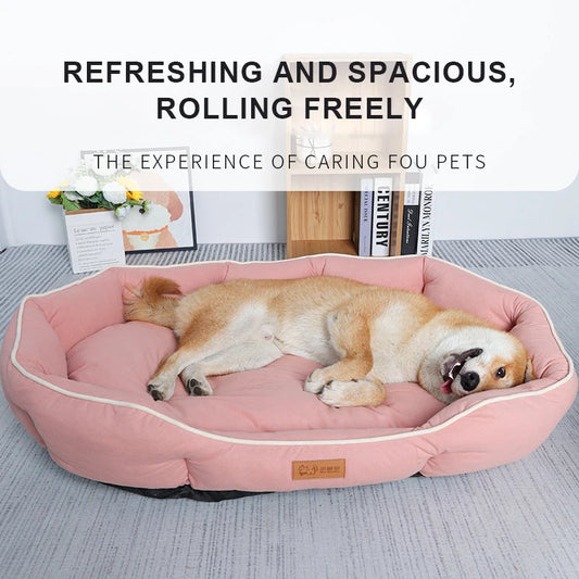 Imitation Velvet Dog Bed Soft & Breathable Mat