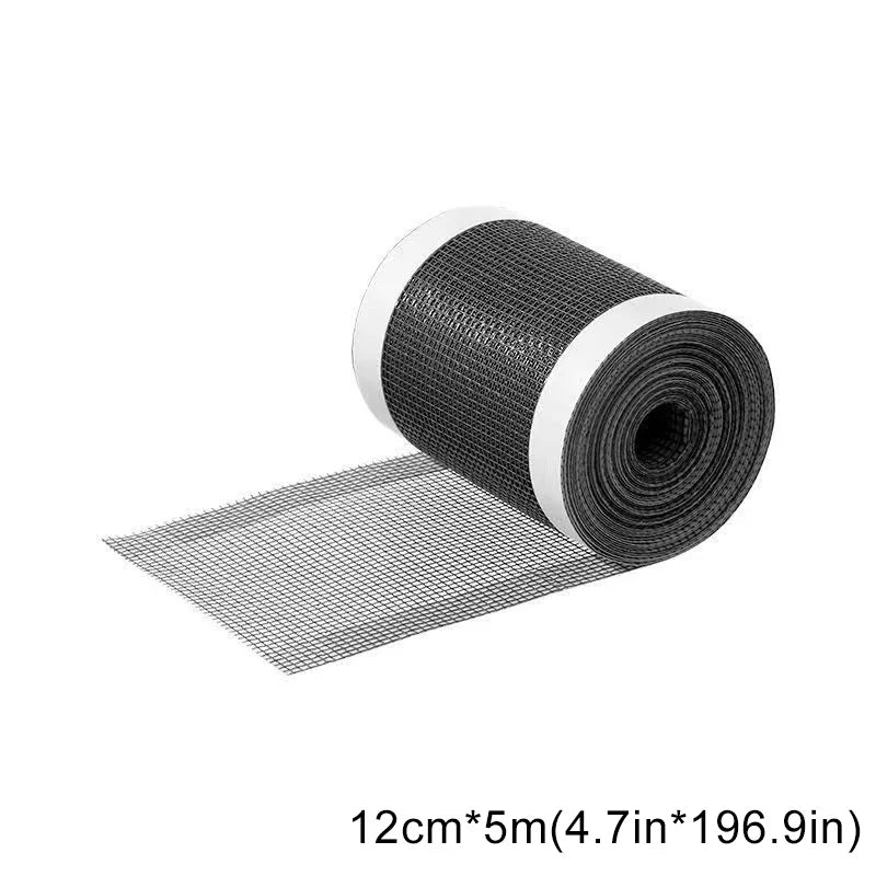 5m/Roll Shower Drain Hair Catcher Self-Adhesive Floor Drain Stickers Disposable Mesh Sink Strainer Filter For Bathroom Kitchen - MyLootWare