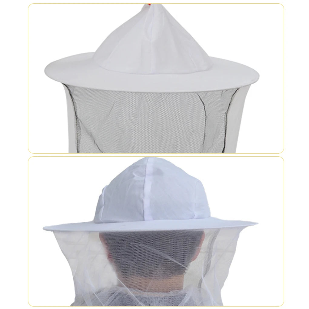 2pcs Stay Protected With Mesh Beekeeping Hat Premium Fabric For Beekeepers Multi-purpose High-quality Fabric - MyLootWare