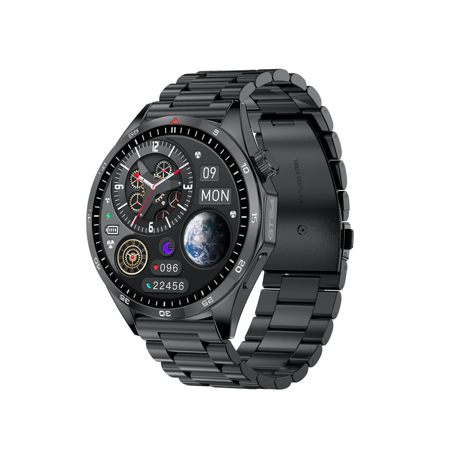 Smart Watch Men 1.53 HD Screen 360*360 Bluetooth