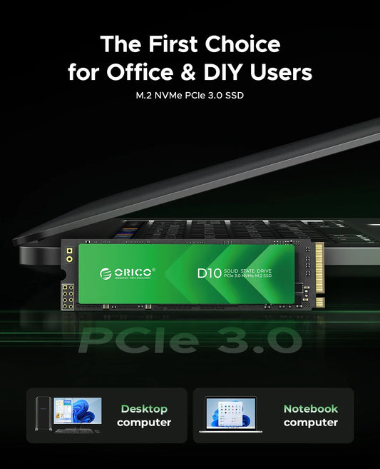 ORICO Internal Solid State Drive M.2 NVMe SSD