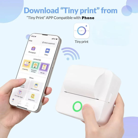 Mini Portable Printer,Thermal Label Maker