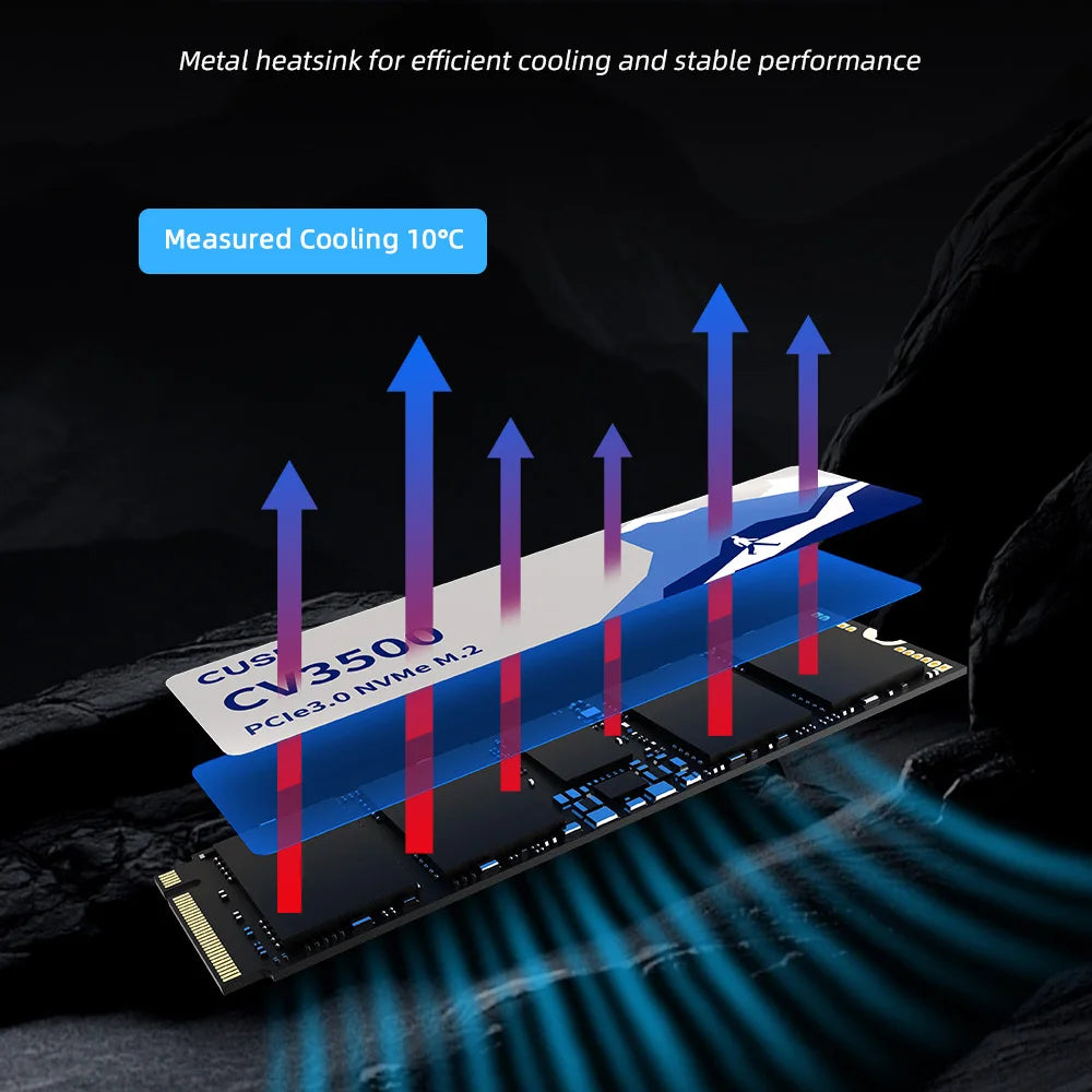 CUSU M2 SSD 256gb 512gb 1tb 2tb SSD NVMe M.2 2280