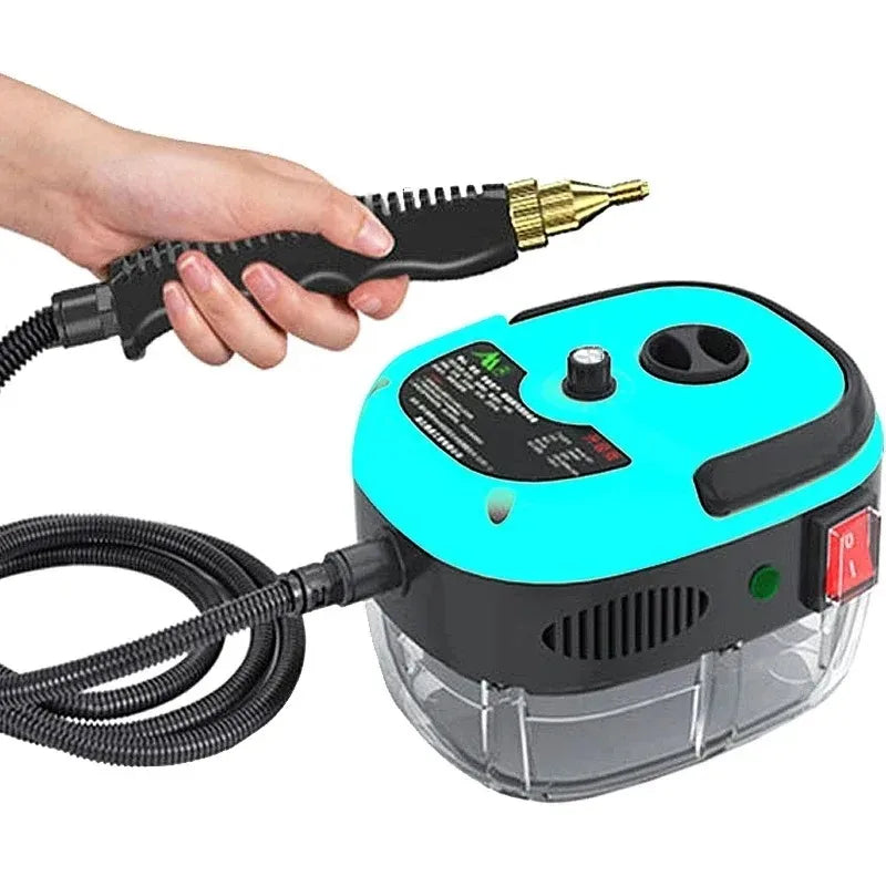 2500W High Pressure and Temperature Handhled Steam Cleaner Commercial Household Air Conditioner Kitchen Hood Car Jet Washer 220V