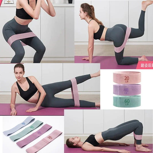 Bandas Elasticas Fitness Butt Training Tape Gym Resistance Bands Workout Equipments Strength Training Elastic Yoga Band - MyLootWare
