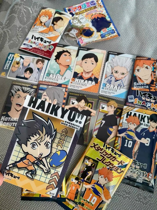 Anime Haikyuu!! Anime Cards Hinata Shoyo Kageyama Tobio Boxuto Kotaro Anime Photocard Tarot Photo Cards For Fans Collection Gift - MyLootWare