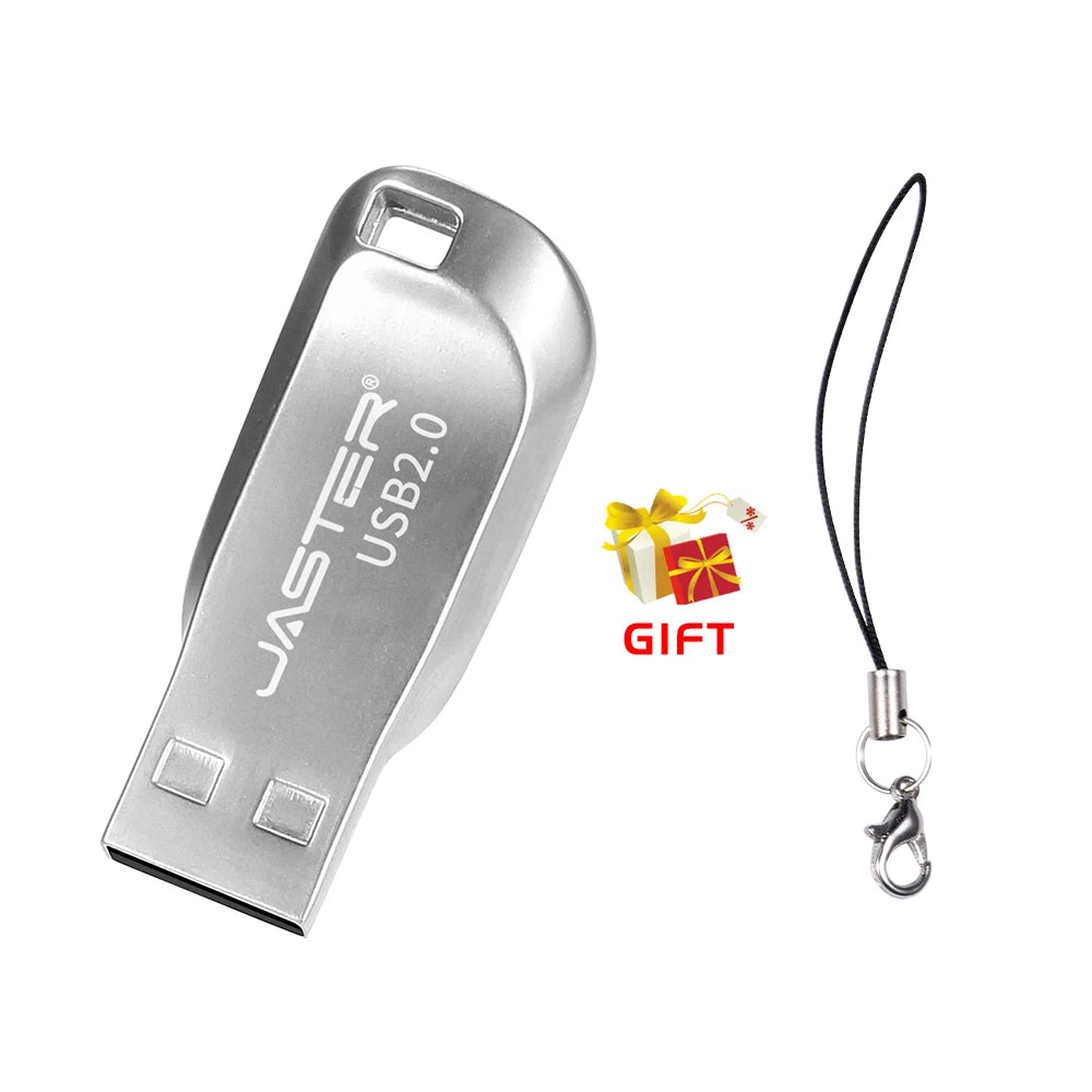 Metal USB flash drive 16GB Memory stick 64GB Pen
