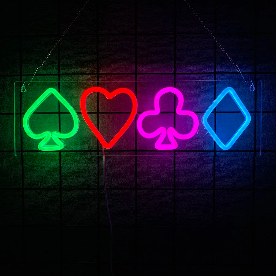 Gaming Neon Sign, Game On Neon Sign for Game Room