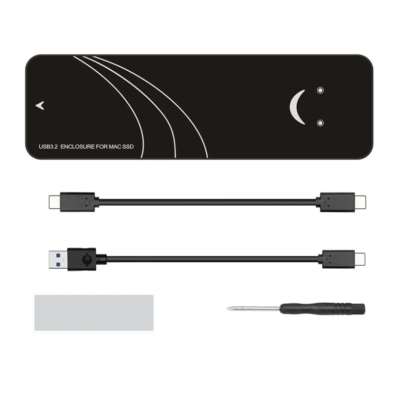 Macbook SSD Enclosure NVME M2 SSD Case Adapter For