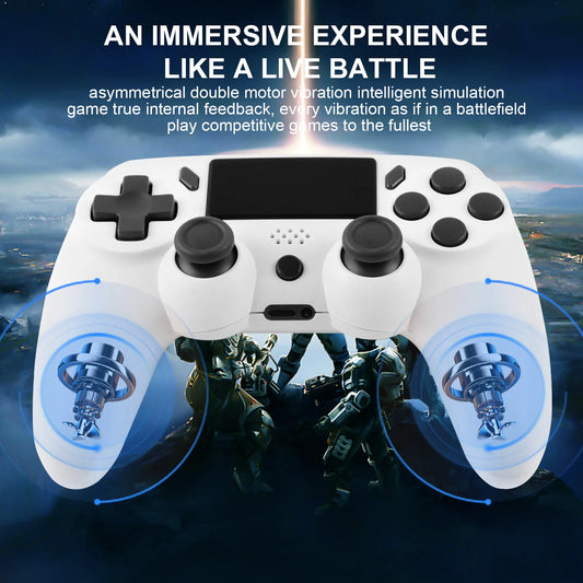 GAMINJA Wireless Gamepad with Dual Vibration