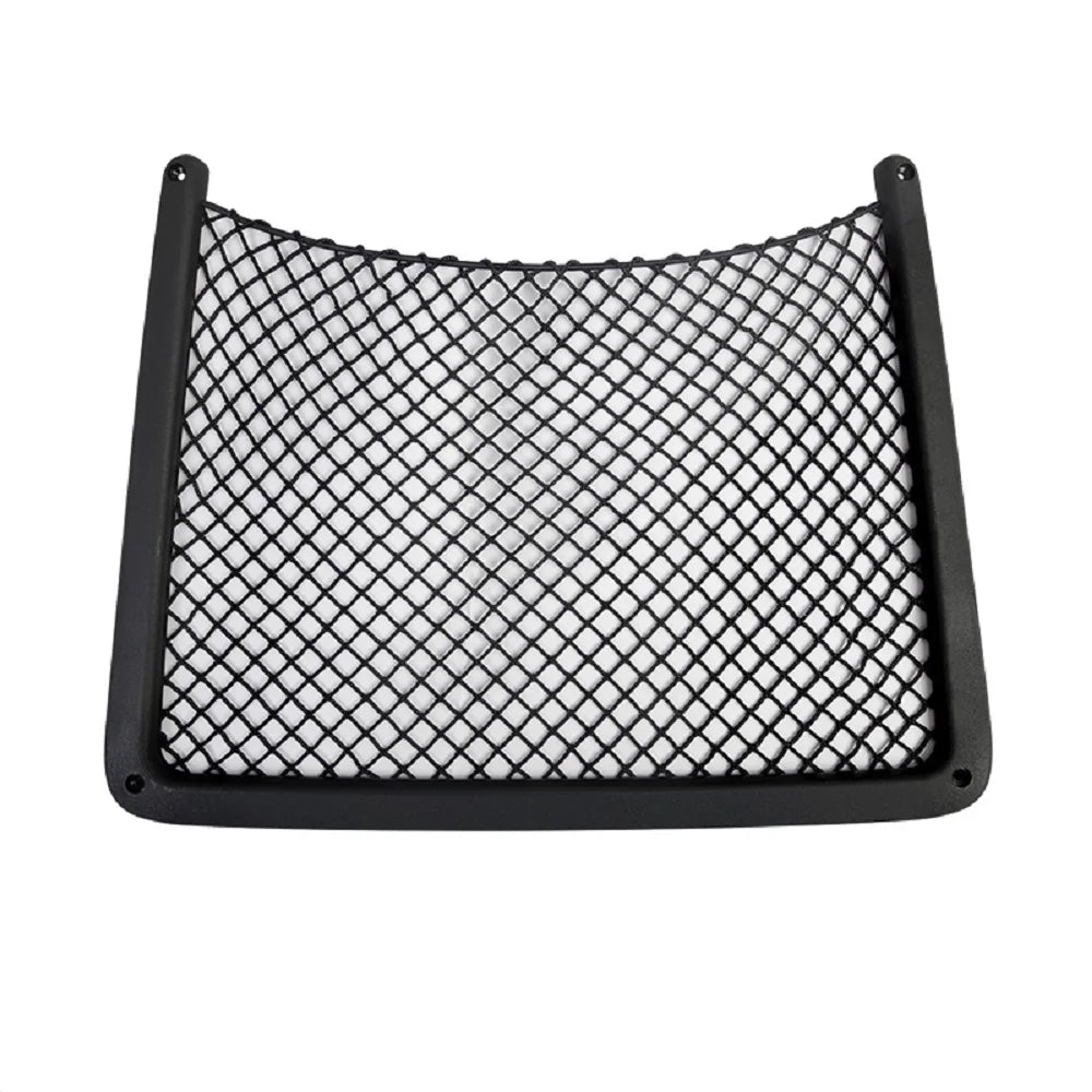 Car Interior Accessories For Audi A4 B8 A5 Q3 A3 A6 C7 Q5 B9 Q7 Rear Seat Back String Net Mesh Storage Pocket Auto Organizer