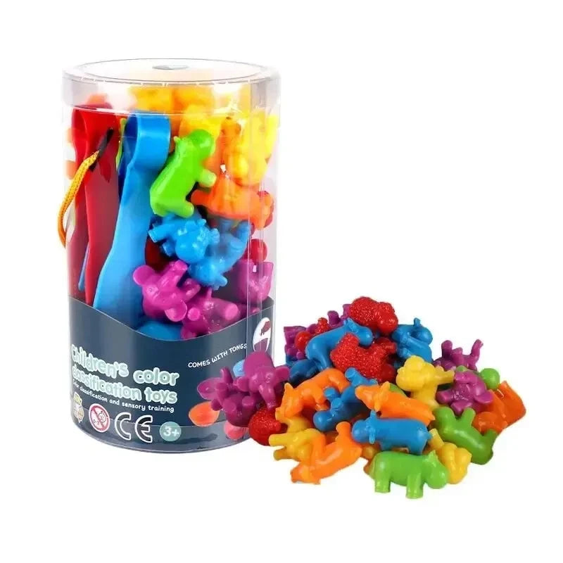 Children's Early Education Enlightenment Counting Toys Montreal Toys Teaching Aids Family Cognitive Classification Toys - MyLootWare