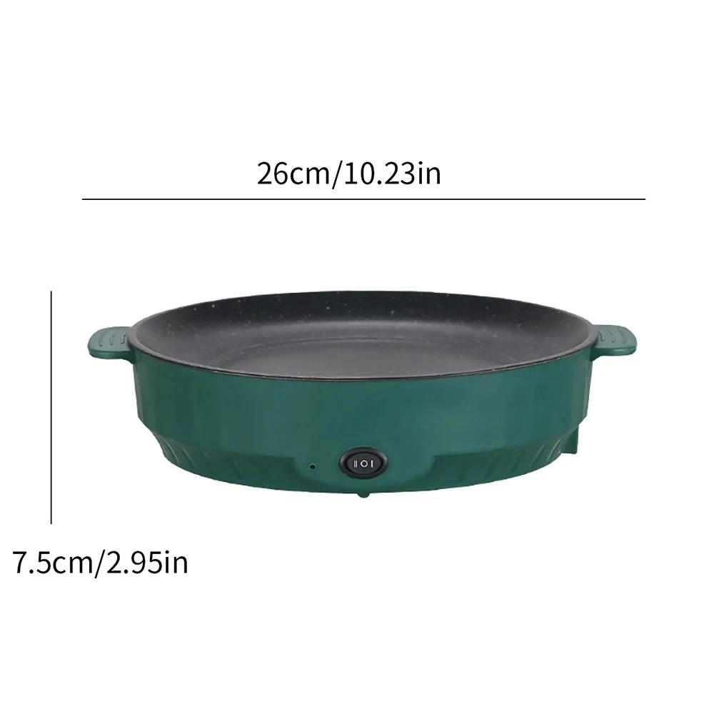 220V Multifunctional Electric Baking Tray Koekenpan Niet-Plakkerige Grill Geroosterde Pan Fornuis Barbecue Keuken Tool - MyLootWare