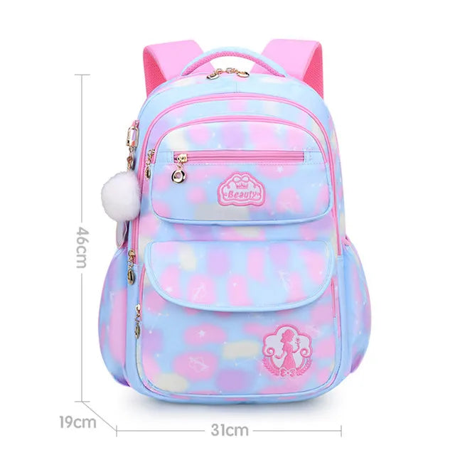 Backpack School Bag Girl Back Pack For Children Kid Child Teenager Female Class Schoolbag Primary Women Bagpack Teen Bookbag Kit - MyLootWare