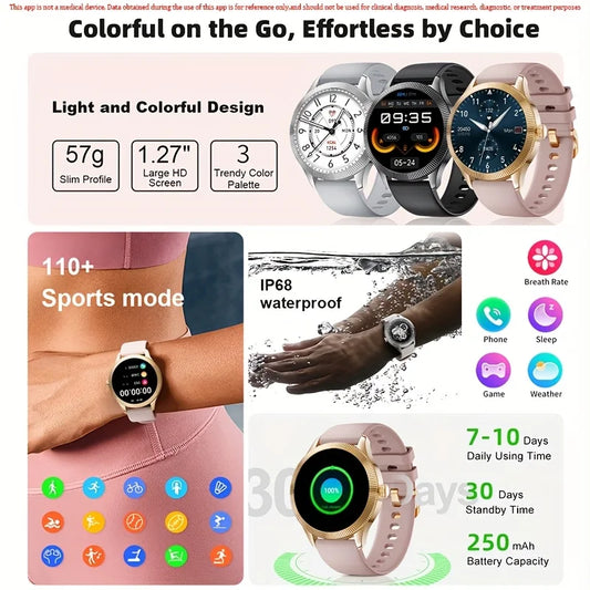 Smart Watch Men Women Bluetooth Waterproof Call