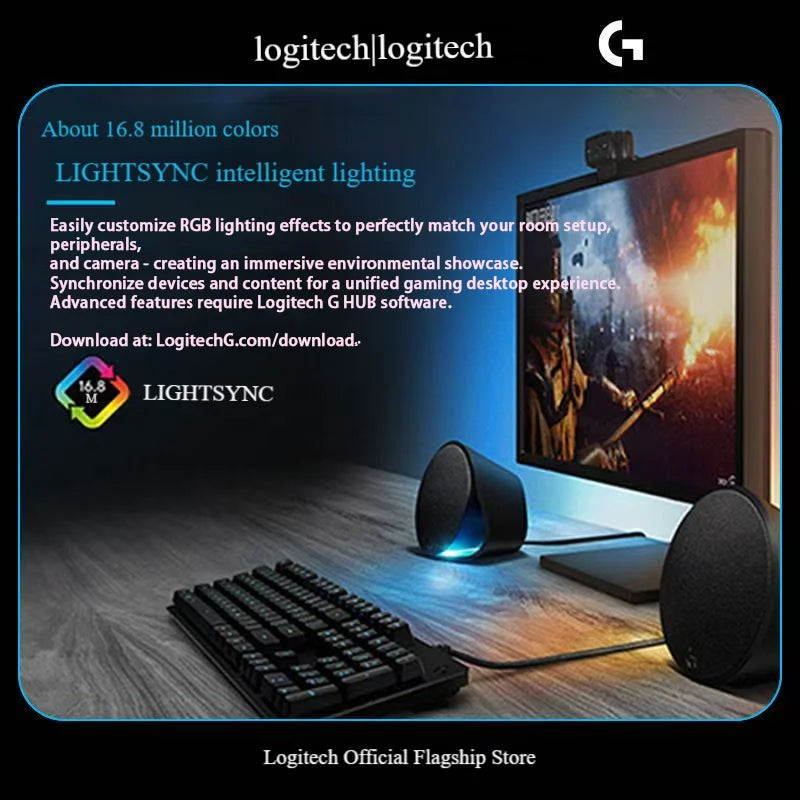 Logitech G402 gaming mouse with esports grade high-speed response and precise operation feedback, suitable for various games