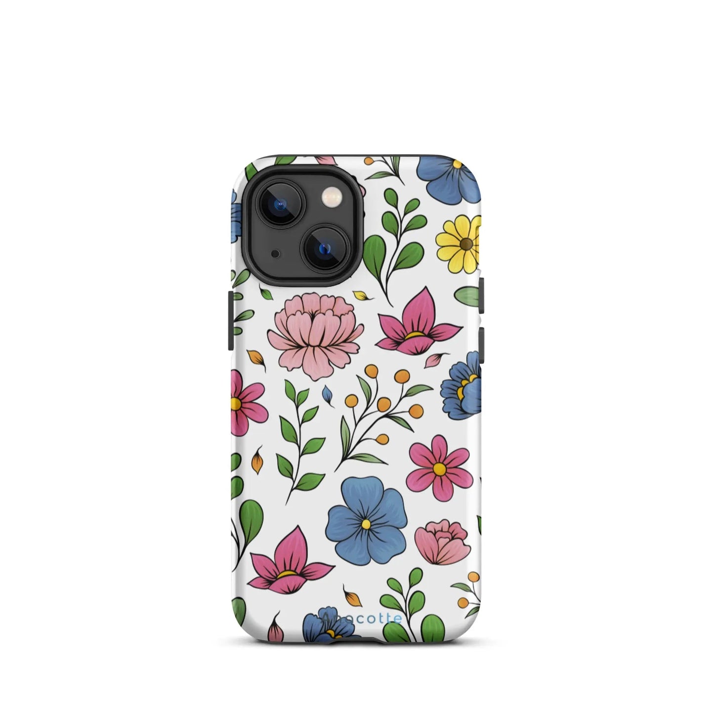 Anacotte Impulsive Art Floral iPhone case-9
