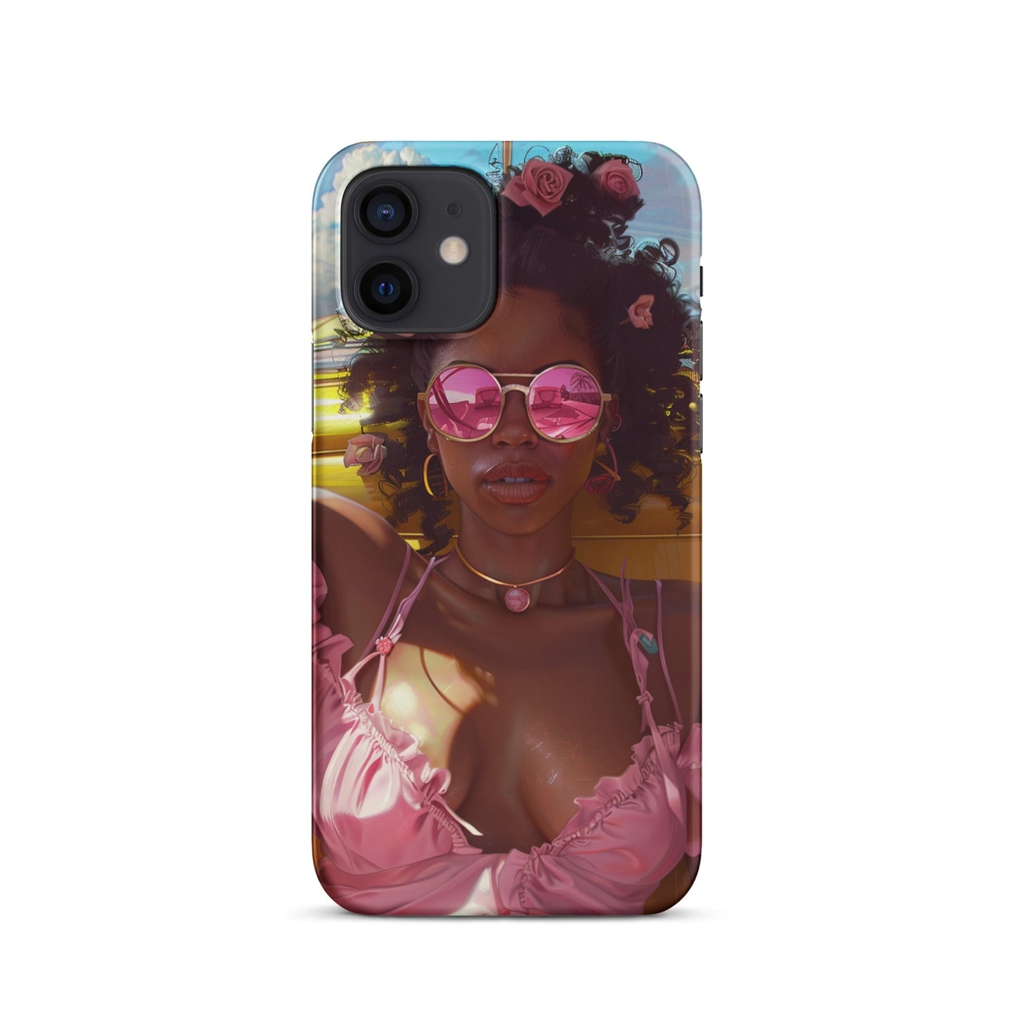 Black Girl Fashionista Phone case for iPhone - MyLootWare