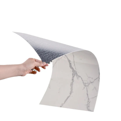 30*30cm Imitation Tile 3D Marble Kitchen Waterproof Self-adhesive Wall Sticker Wall Decoration Bathroom Moisture-proof Wallpaper - MyLootWare