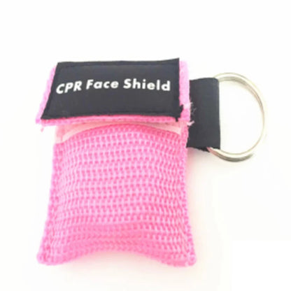 Keychain First Aid Emergency Face Shield CPR Mask
