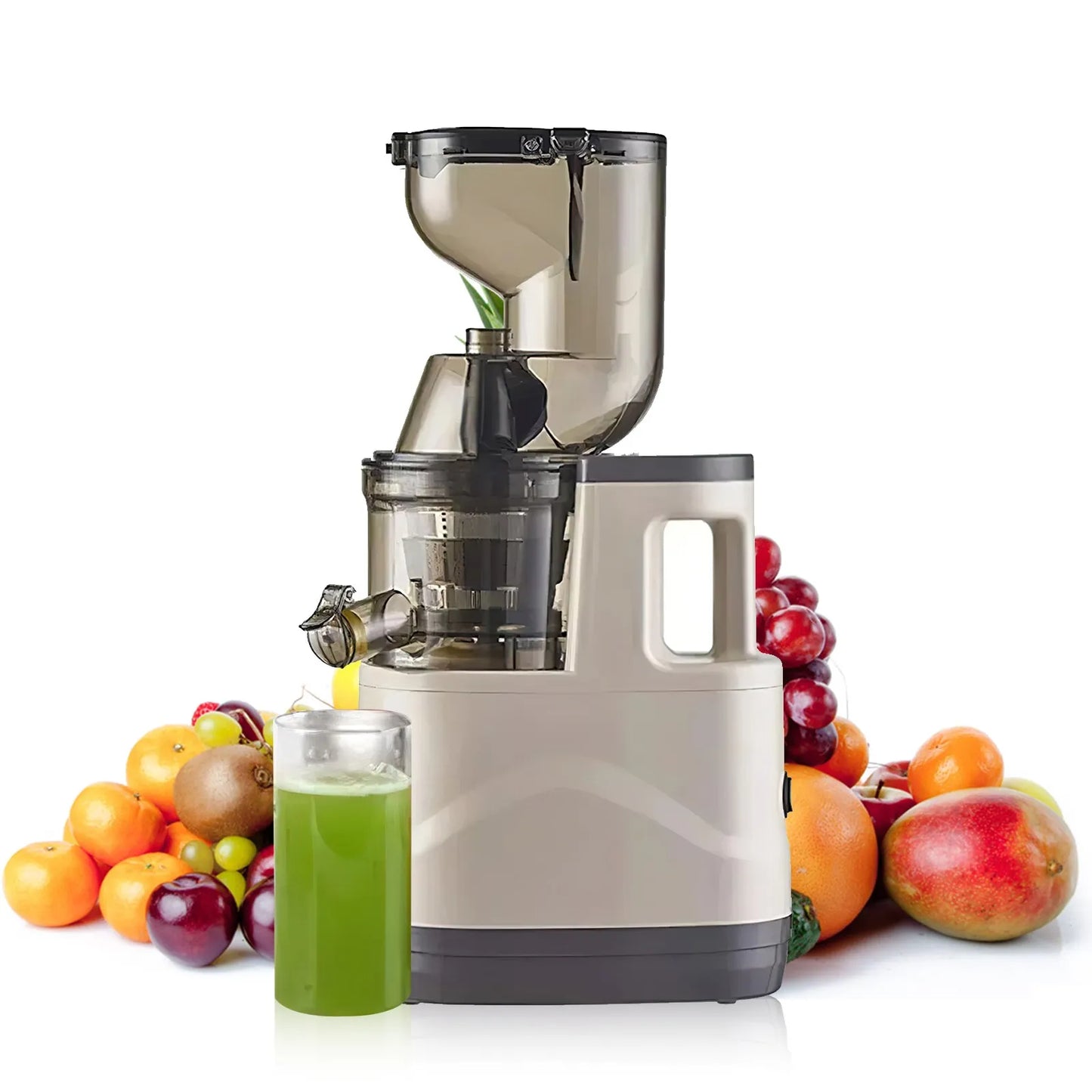 300W Multifunctional Juicer Cold Press Household Residue Separation Large Caliber Fruit and Vegetable Juice Extractor - MyLootWare