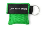 Keychain First Aid Emergency Face Shield CPR Mask
