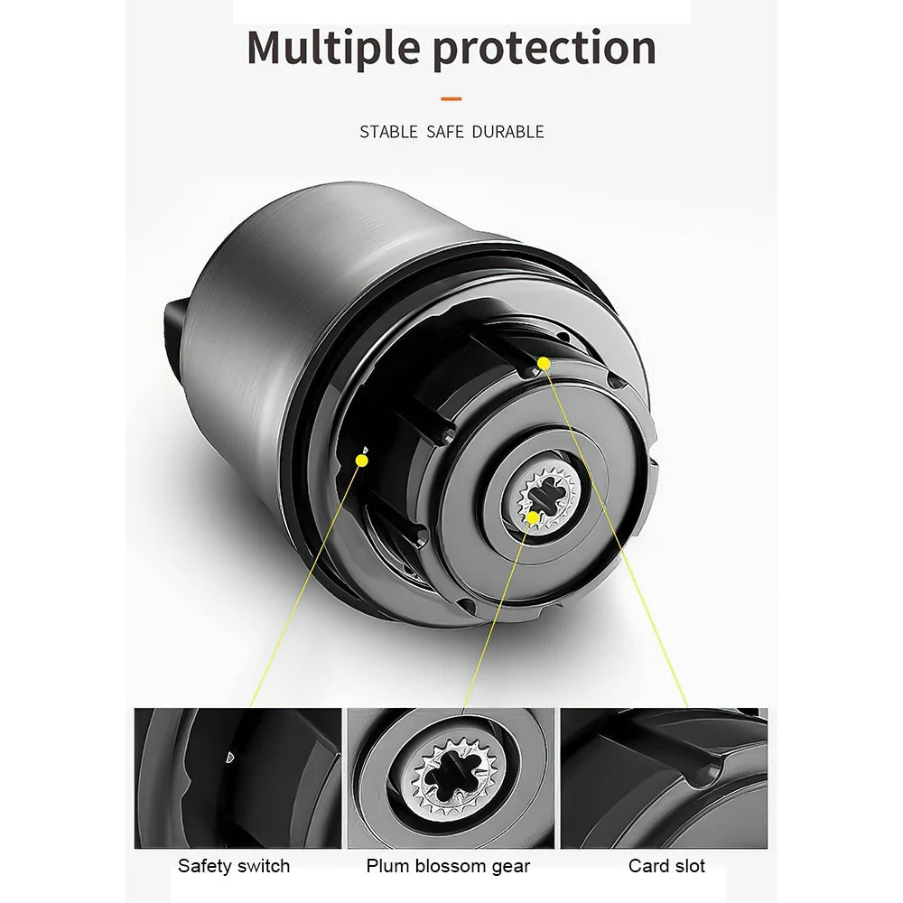 1000W Meat Grinder Kitchen Chopper 6L Electric Home Meat Grinders Stainless Steel Vegetable Food Processor Blender Mixer - MyLootWare