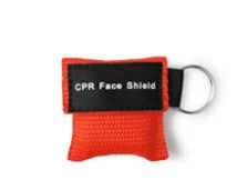 Keychain First Aid Emergency Face Shield CPR Mask