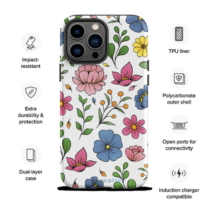 Anacotte Impulsive Art Floral iPhone case - MyLootWare