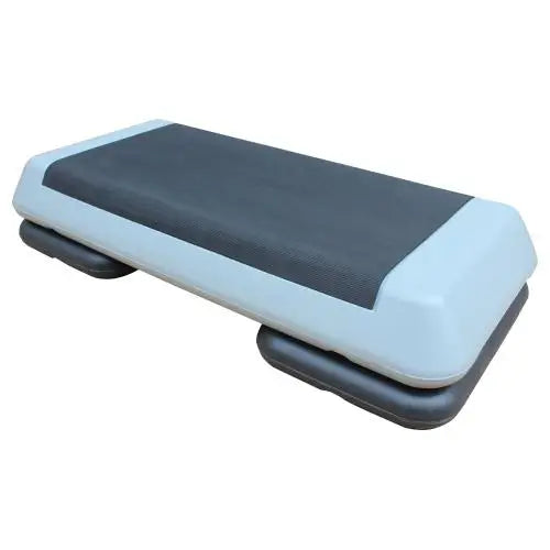 Adjustable Red Black Workout Aerobic Stepper Fitness Exercise Step Platform Trainer with 2 Risers - MyLootWare