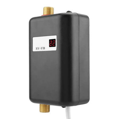 3000W Electric Water Heater Electric Tankless Water Heater LCD Digital Temperature Display Heating Shower 220-240V 50Hz - MyLootWare