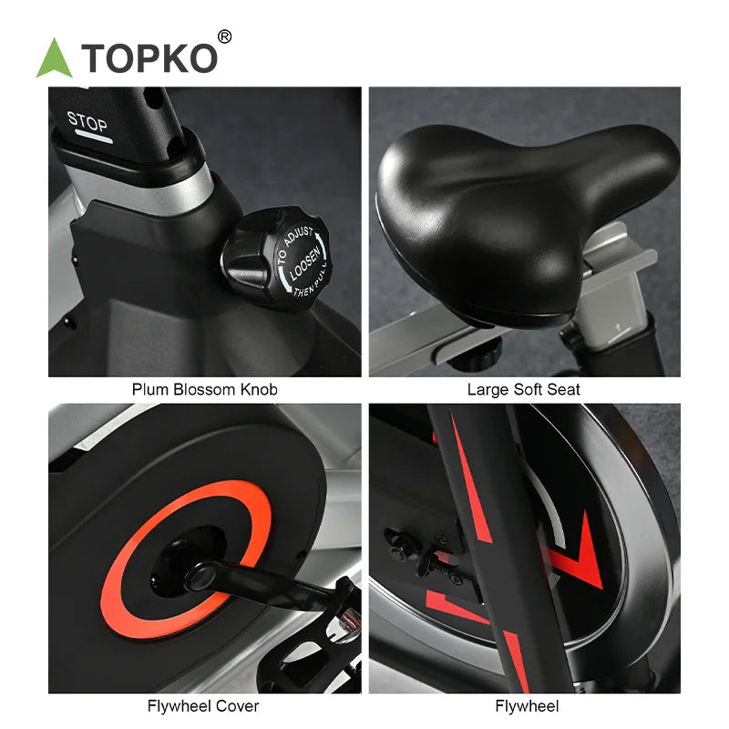 TOPKO US Warehouse Adjustable Height and Seat